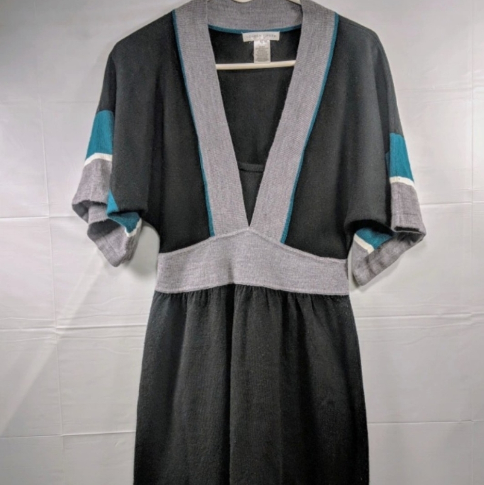 London Times Sweater Midi Dress